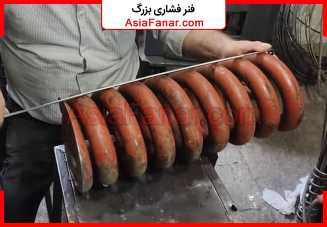 خرید فنر فشاری قوی از اسیا فنر