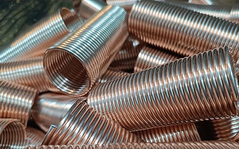 mess-compression-spring فنر فشاری مسوار روکش شلنگ